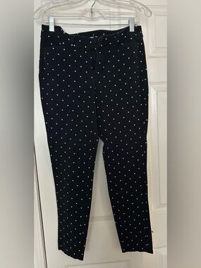 Black Polka Dot PIXIE Pants
